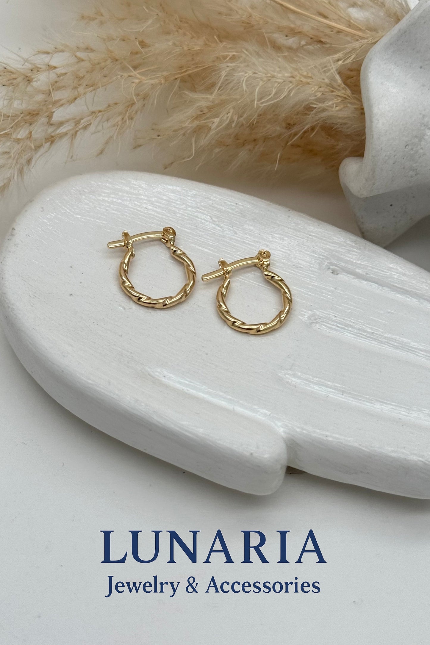 Candongas en Oro Laminado 18k