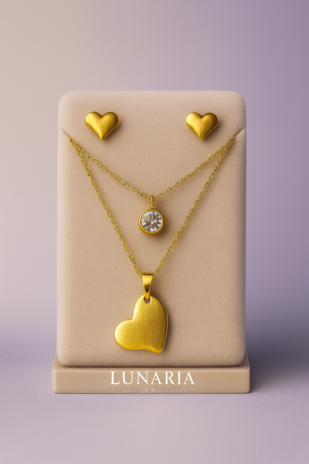 Set de Collar y aretes