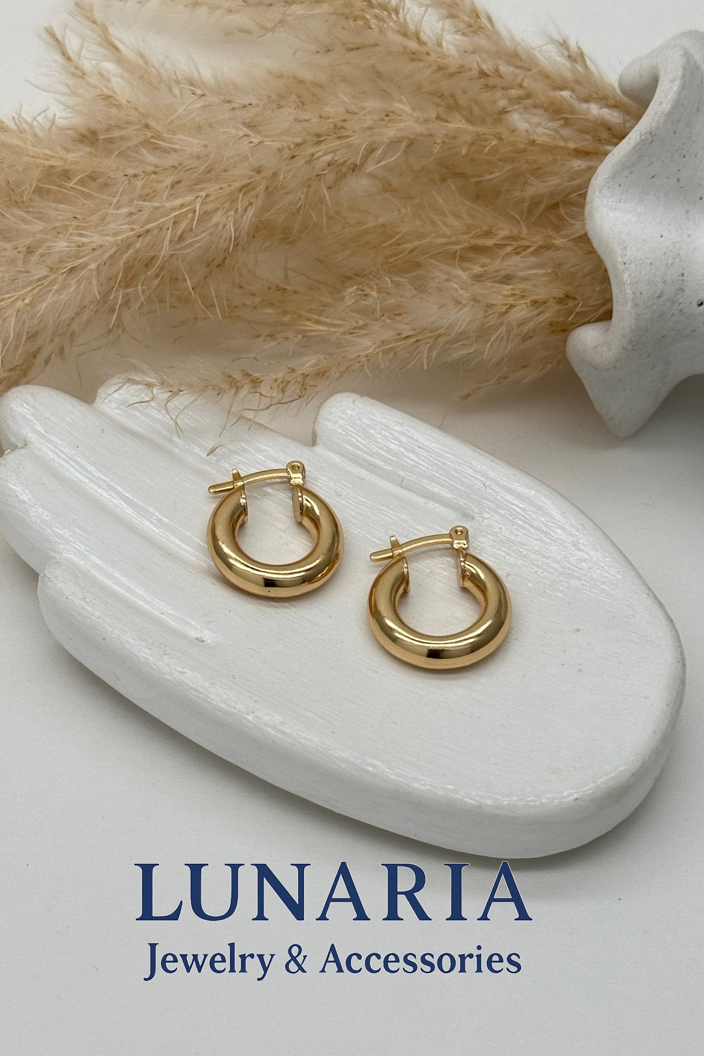 Candongas en Oro Laminado 18k