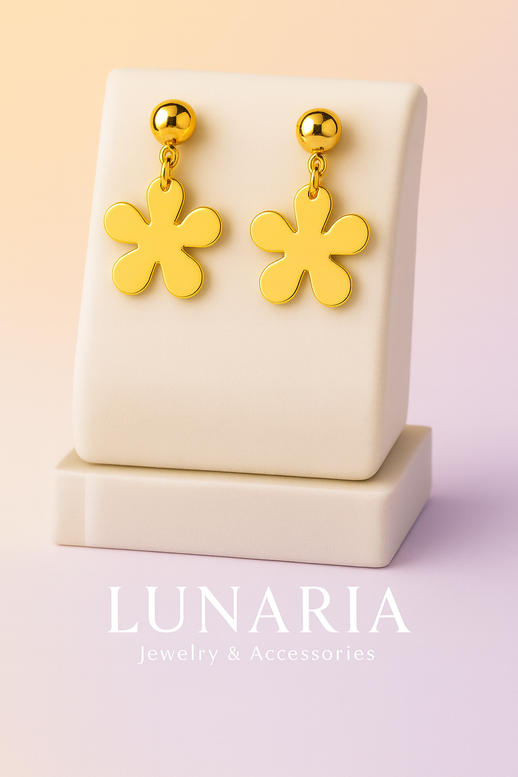 Aretes Pop Floral