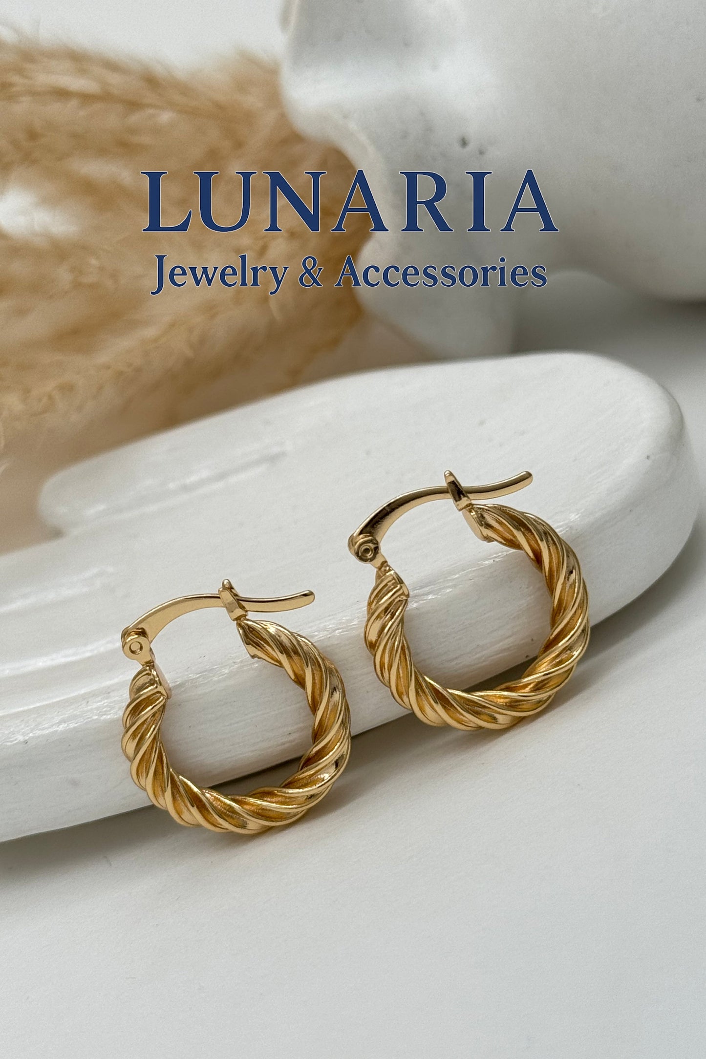 Candongas en Oro Laminado 18k