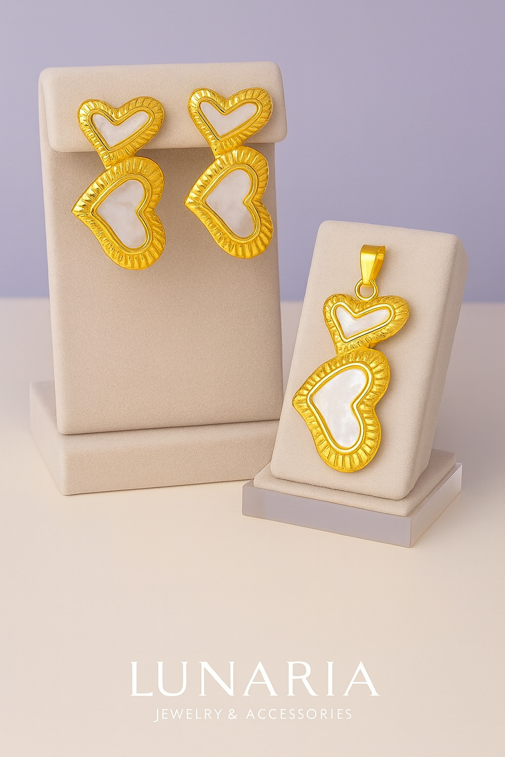 Set de Dije y aretes