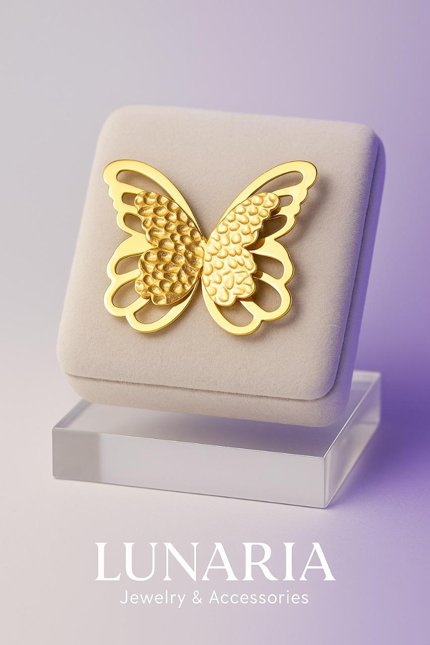 Prendedor Aura Dorada