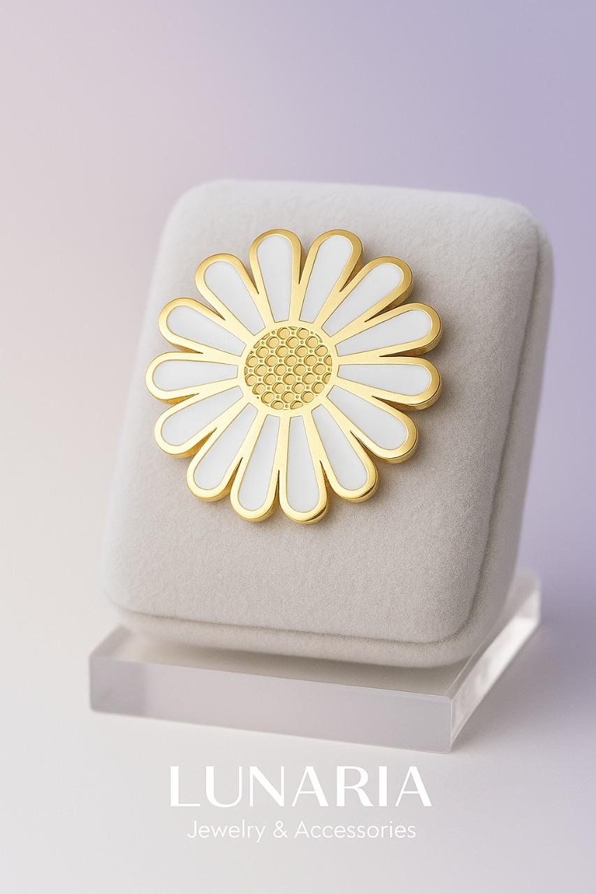 Prendedor Margarita Primaveral