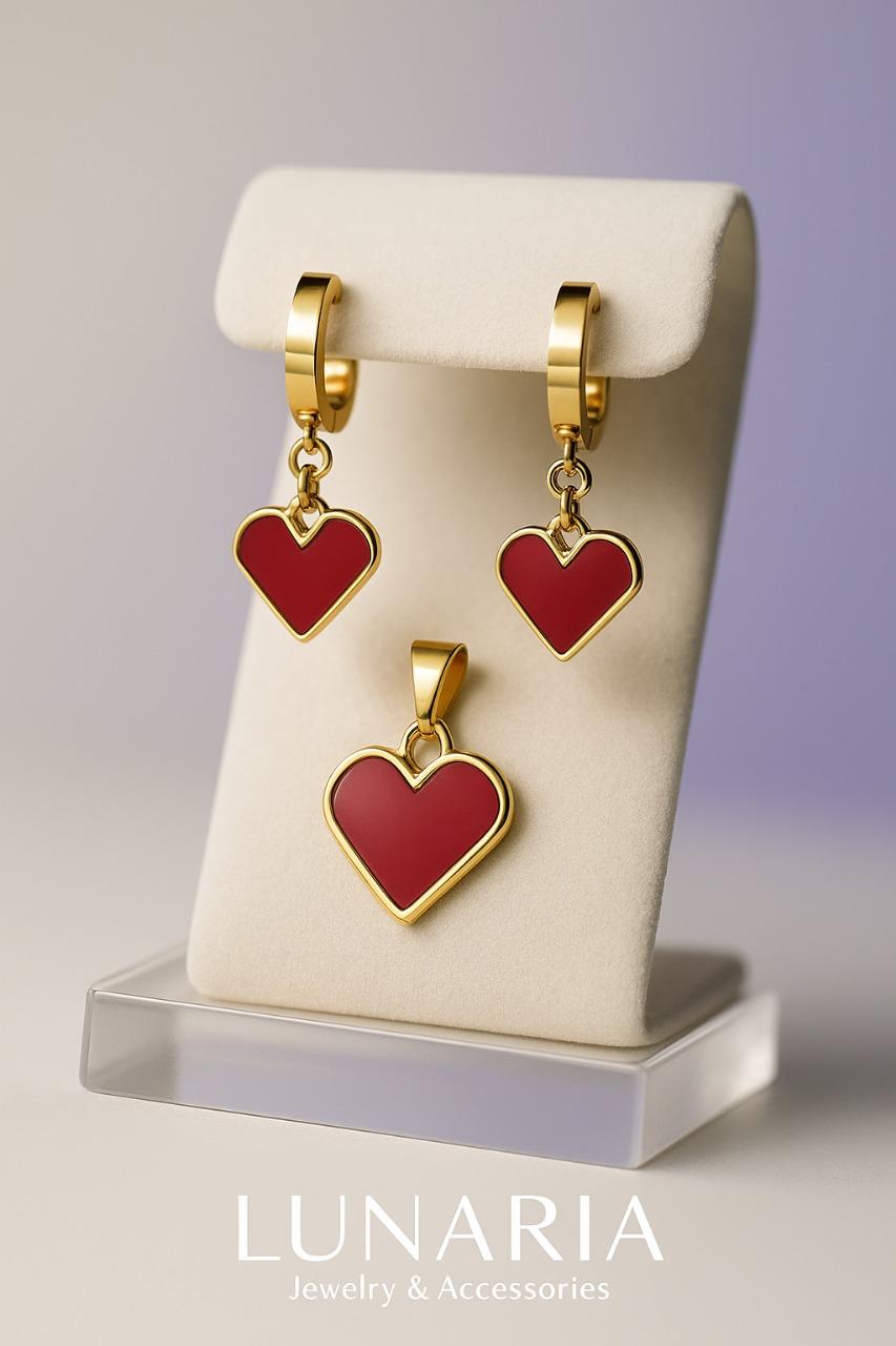 Set de Dije y aretes