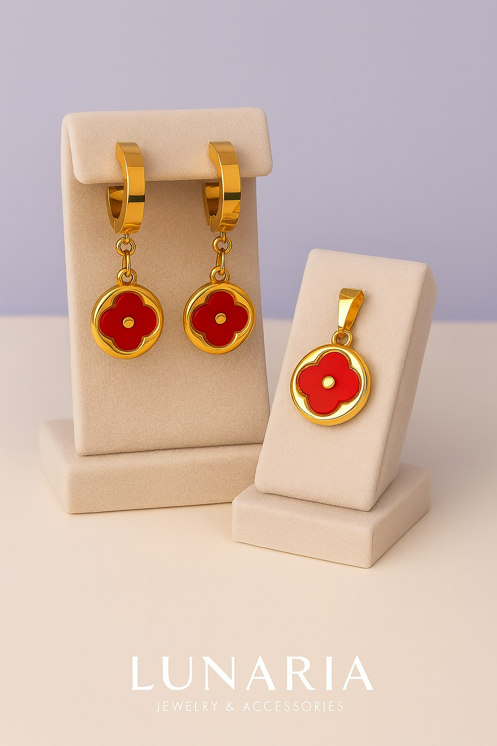 Set de dije y aretes