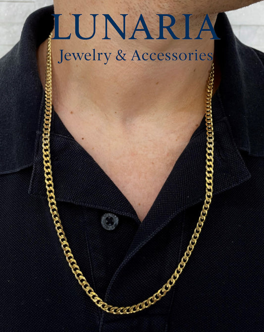 Cadena Tejido Barbado 65 cm