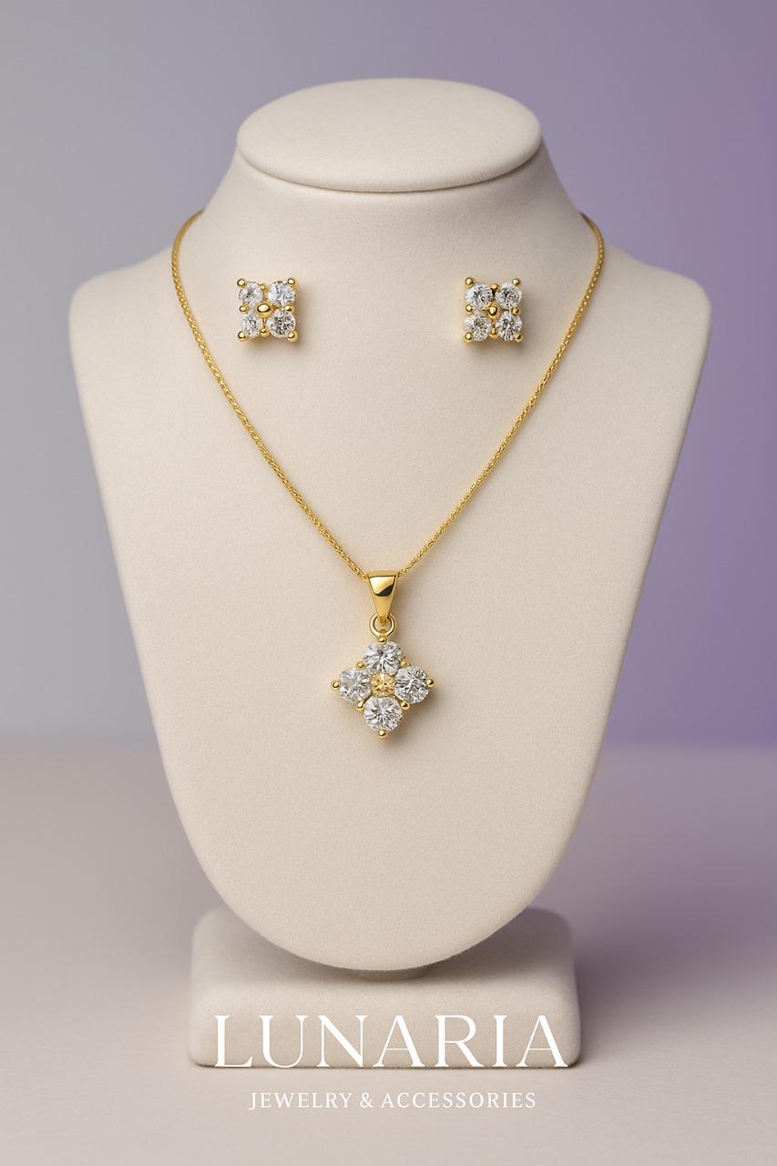 Set de Collar y Aretes