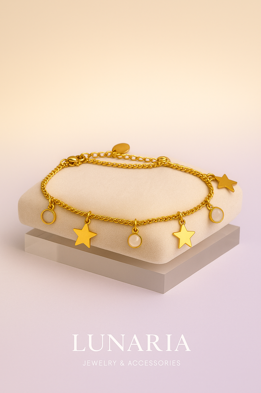 Pulsera Constelación Dorada