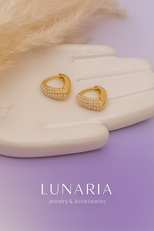 Candongas Huggies Perladas