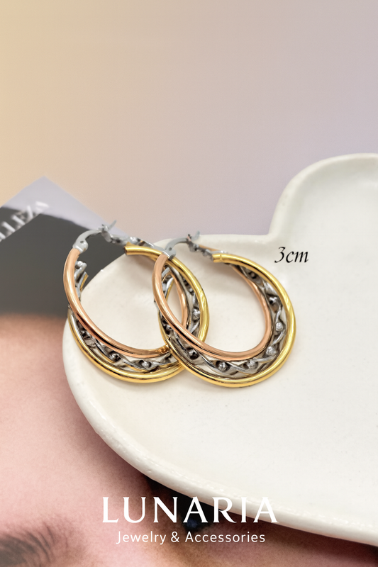 Candonga Entrelazada Tricolor