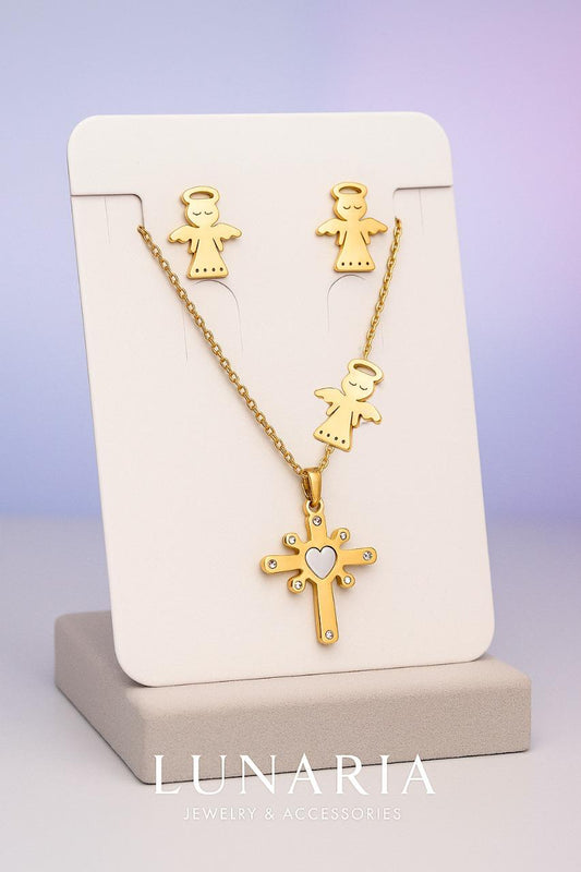 Set de Collar y aretes