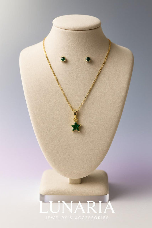 Set de Collar y Aretes