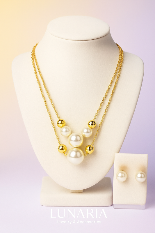 Set de Collar y aretes