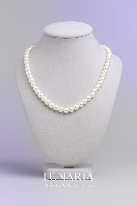 Collar de Perlas Sinteticas