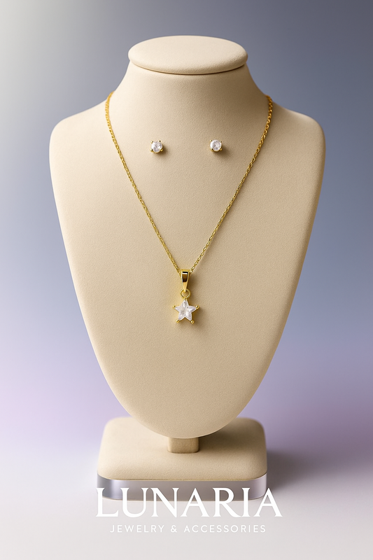 Set de Collar y Aretes