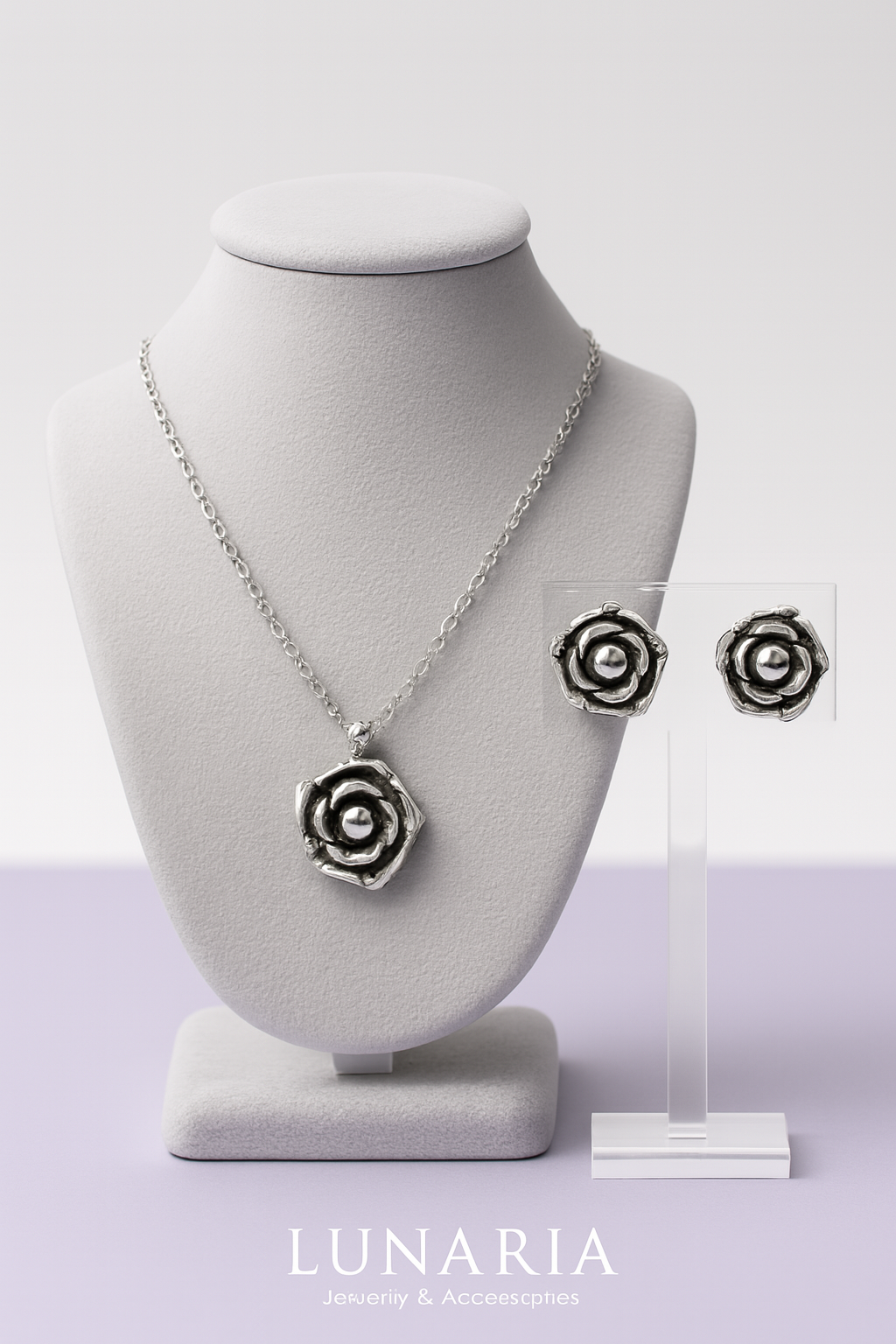 Set de Collar y aretes