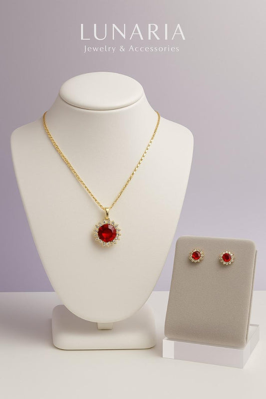 Set de Collar y Aretes