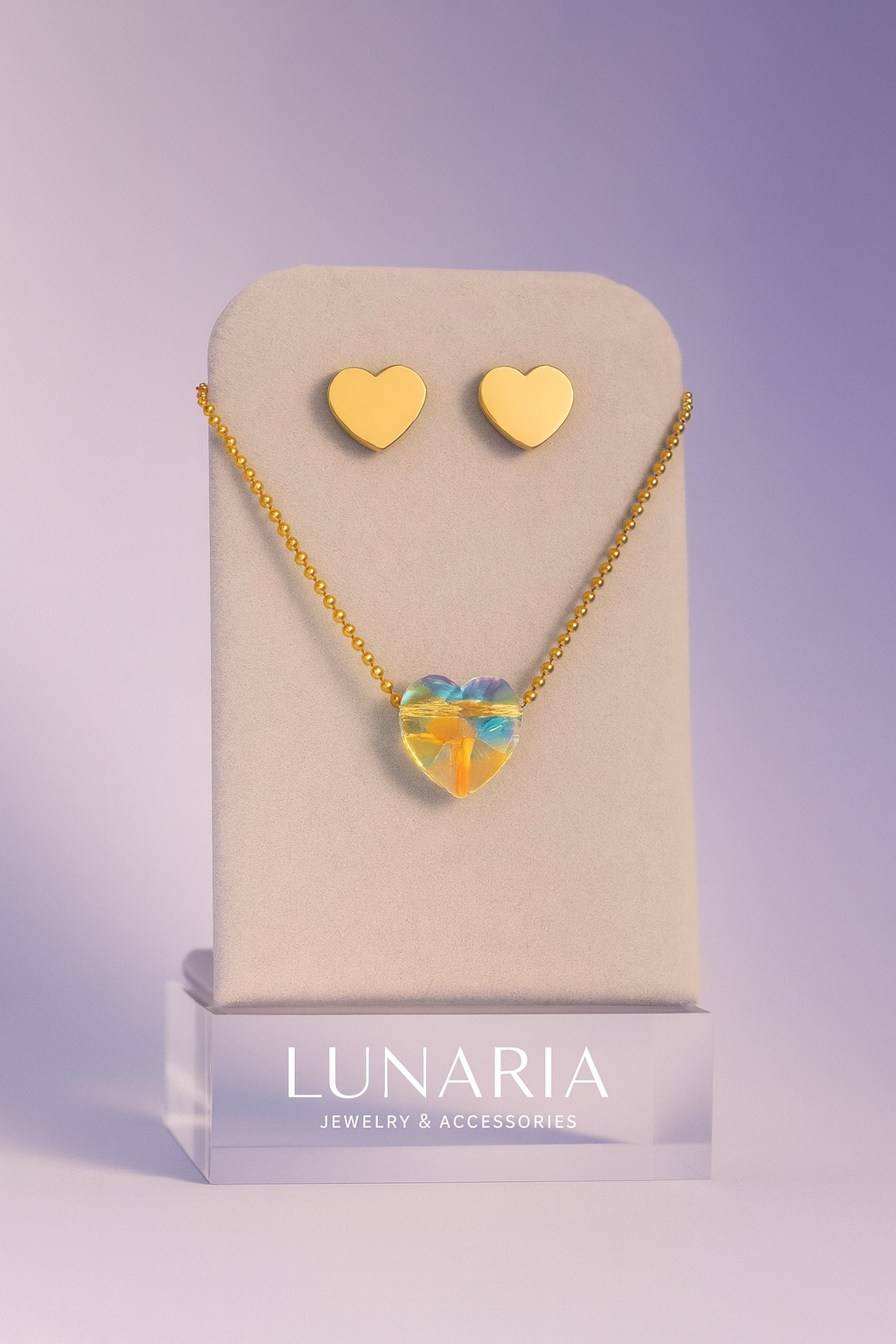 Set de Collar y aretes