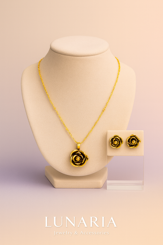 Set de Collar y aretes