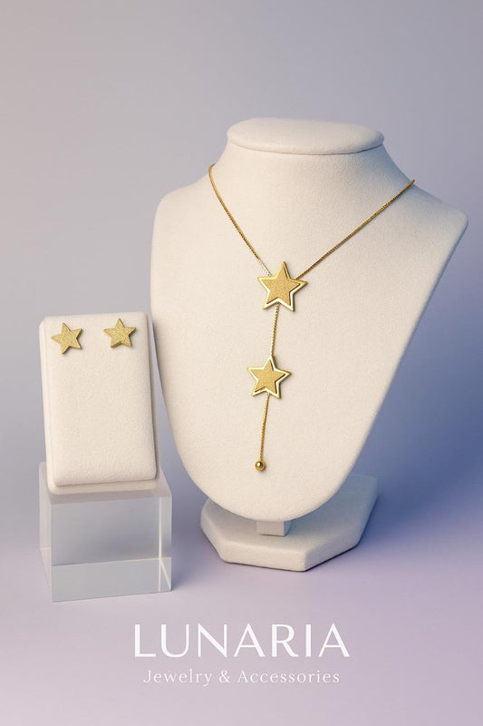 Set de Collar y aretes