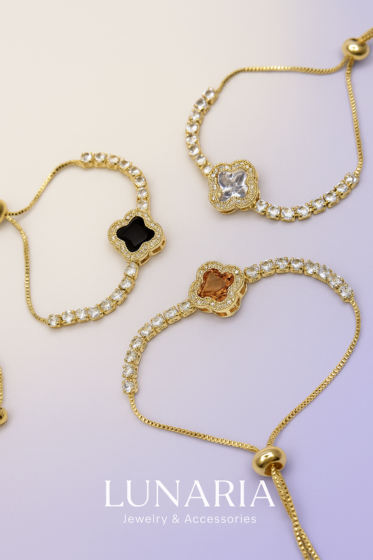 Puseras de Trebol con Circones