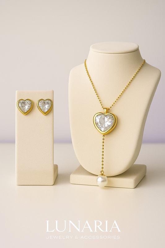 Set de Collar y aretes