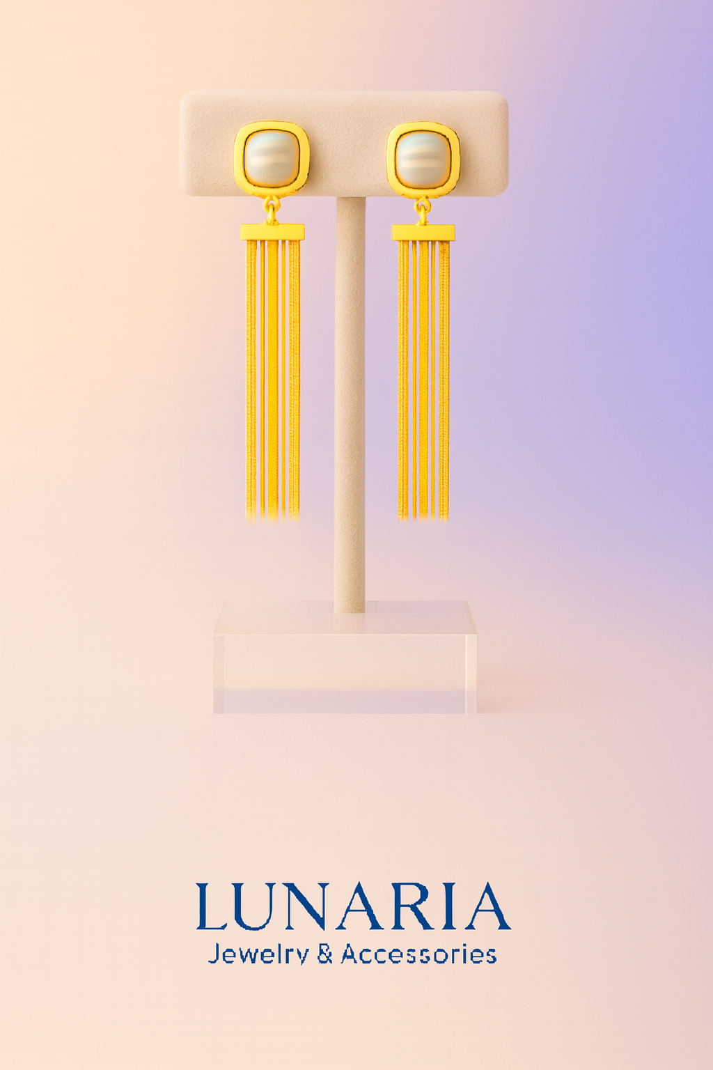 Pendientes Caida de Perlas