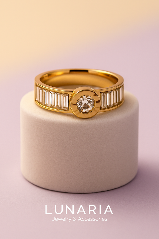 Anillo Lazo Diamantado