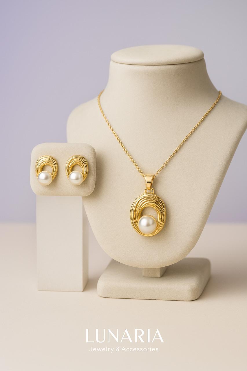 Set de Collar y Aretes