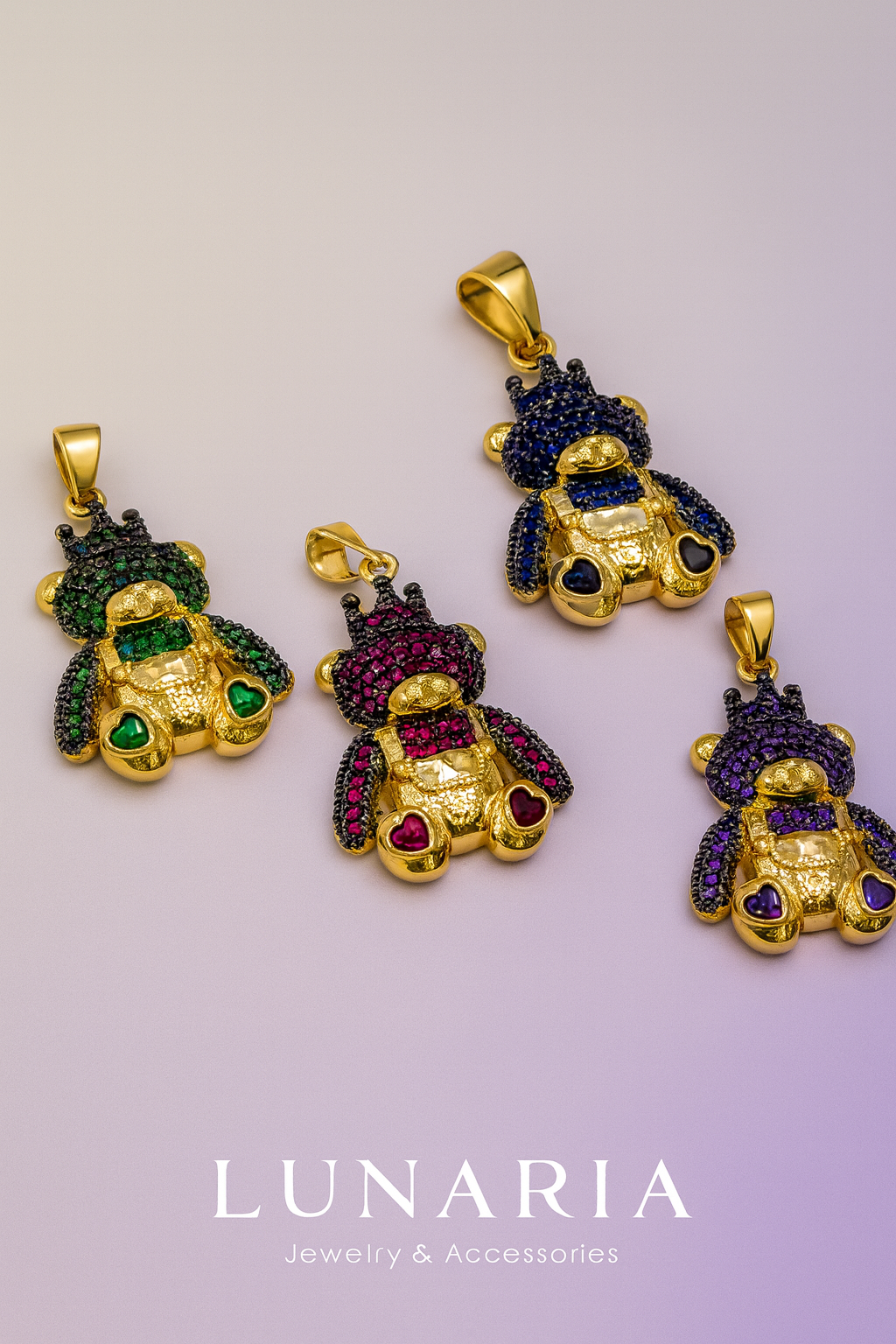 Dije Osos Diamantados