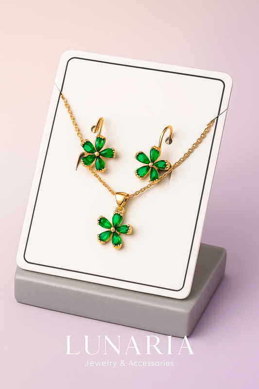 Set de Collar y Aretes