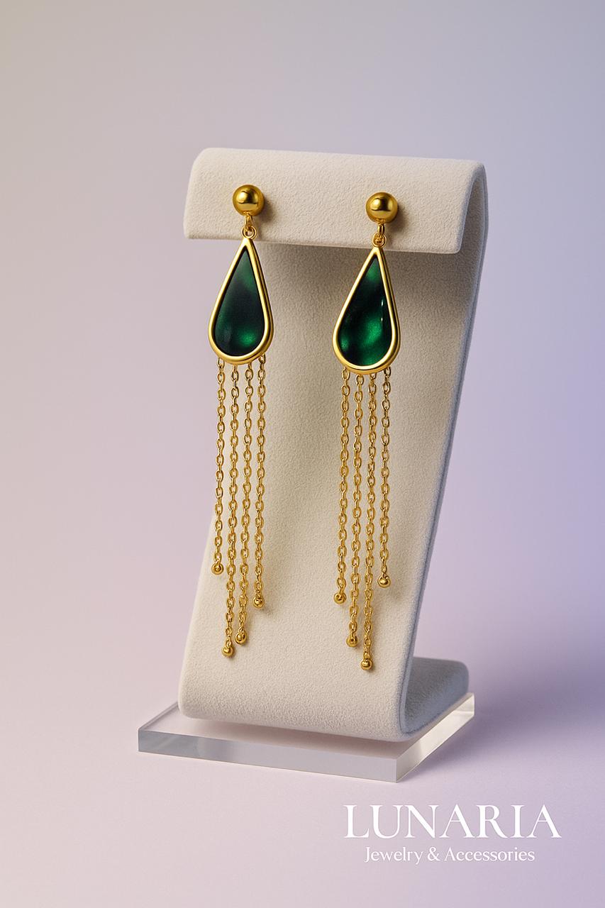 Pendientes Sueño de Esmeralda