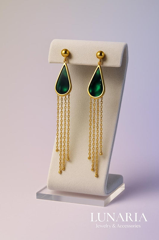 Pendientes Sueño de Esmeralda