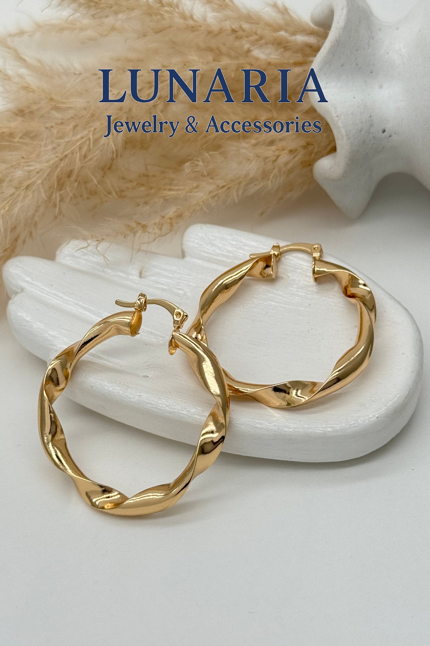 Candongas en Oro Laminado 18k