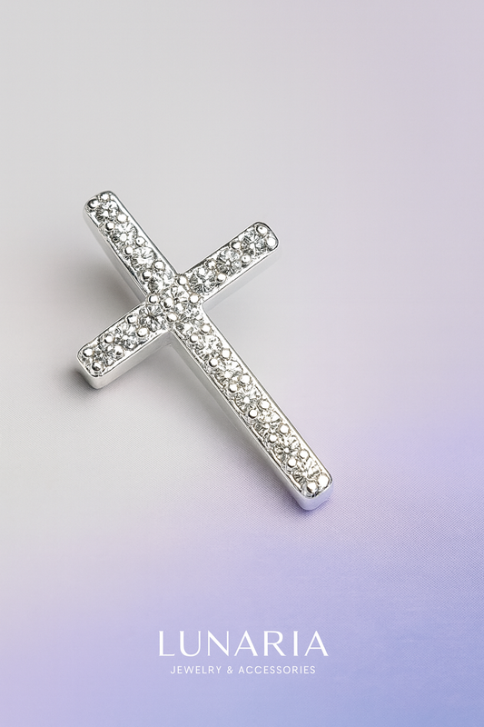 Dije Cruz Diamantada