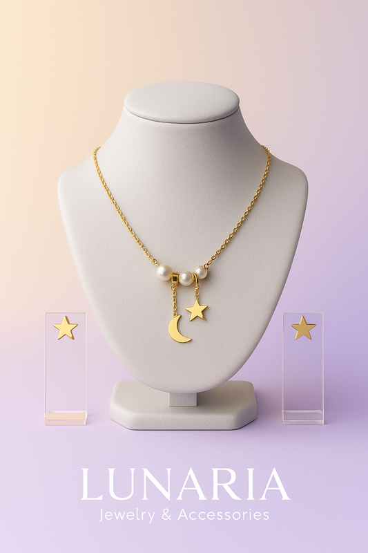 Set de Collar y aretes