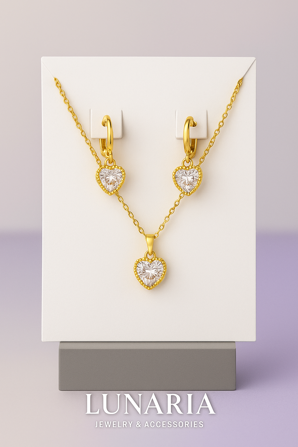 Set de Collar y Aretes