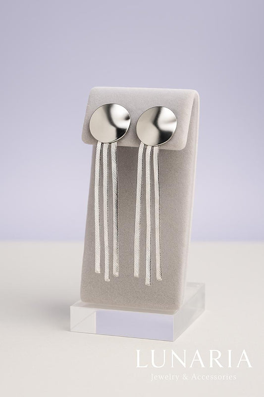 Aretes Llubia de Acero