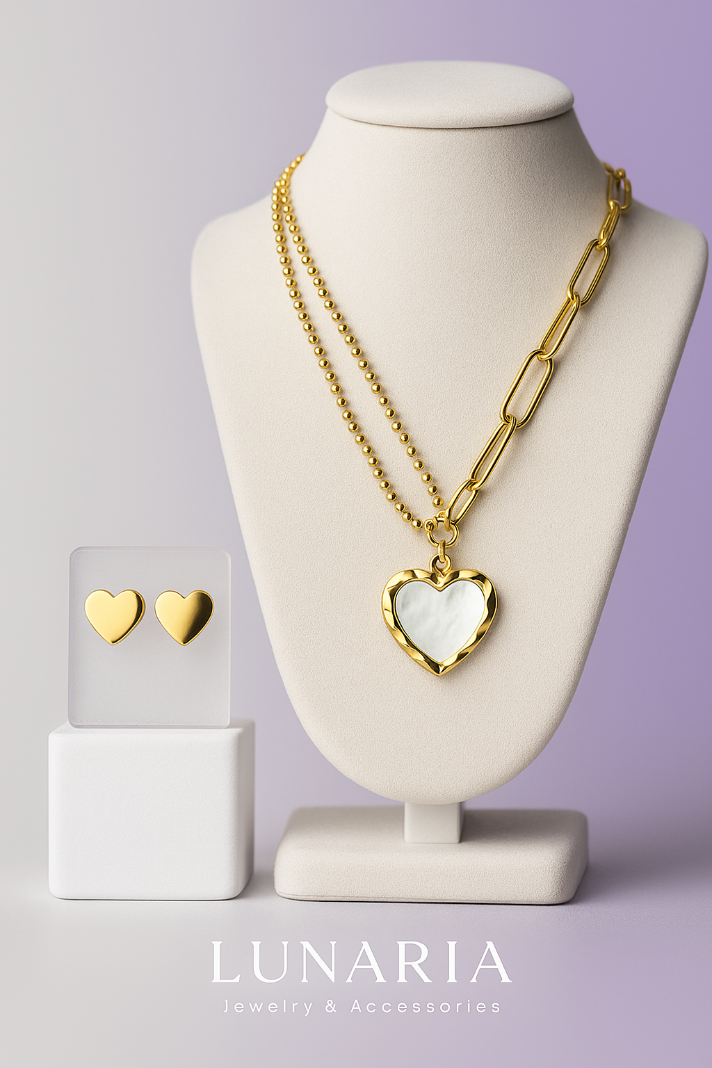 Set de Collar y aretes