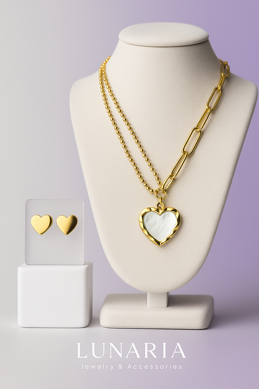 Set de Collar y aretes