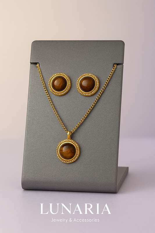 Set de Collar y aretes