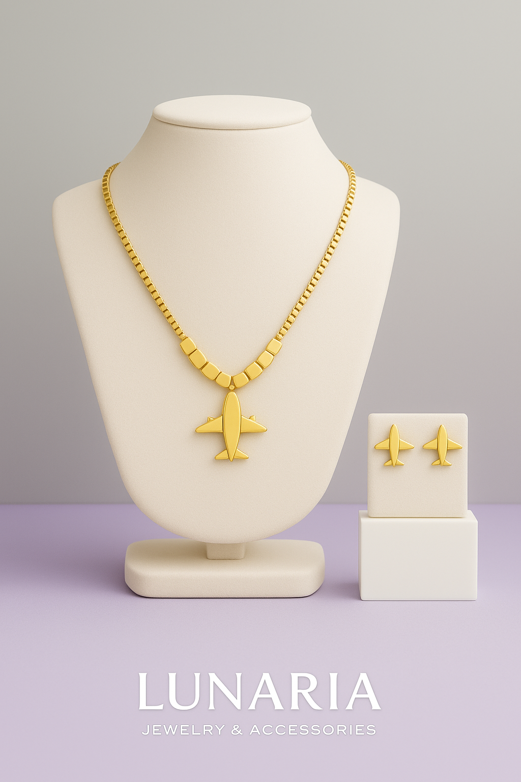 Set de Collar y aretes