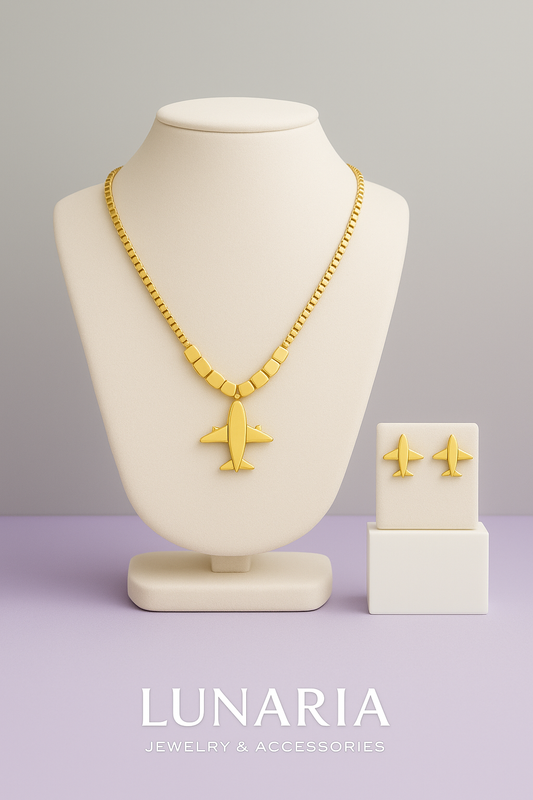 Set de Collar y aretes