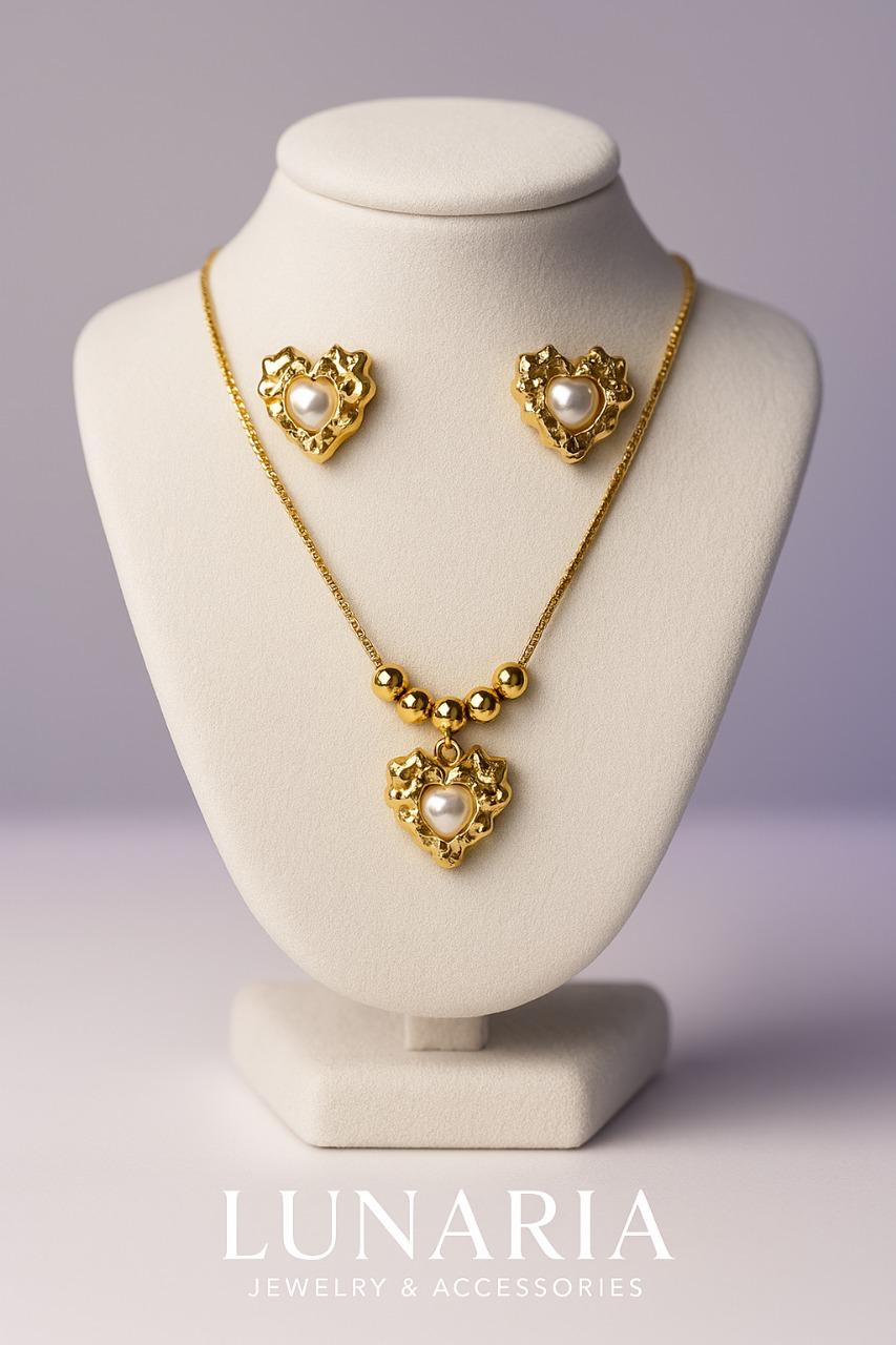 Set de Collar y Aretes