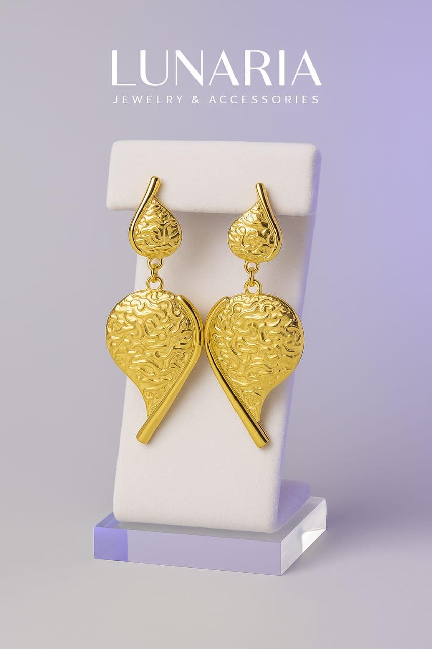 Aretes Mosaico de Oro