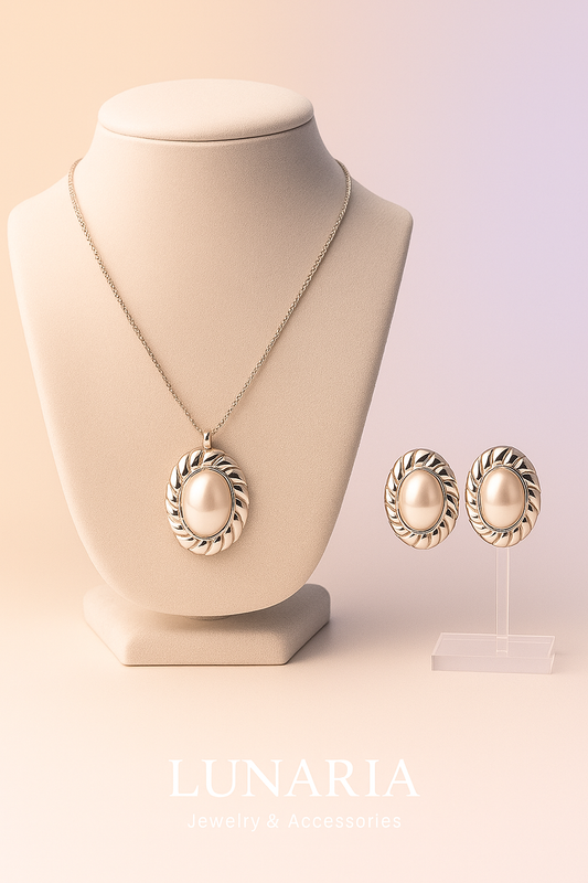 Set de Collar y aretes