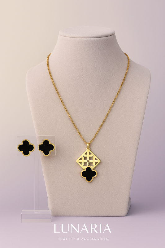 Set de Collar y aretes