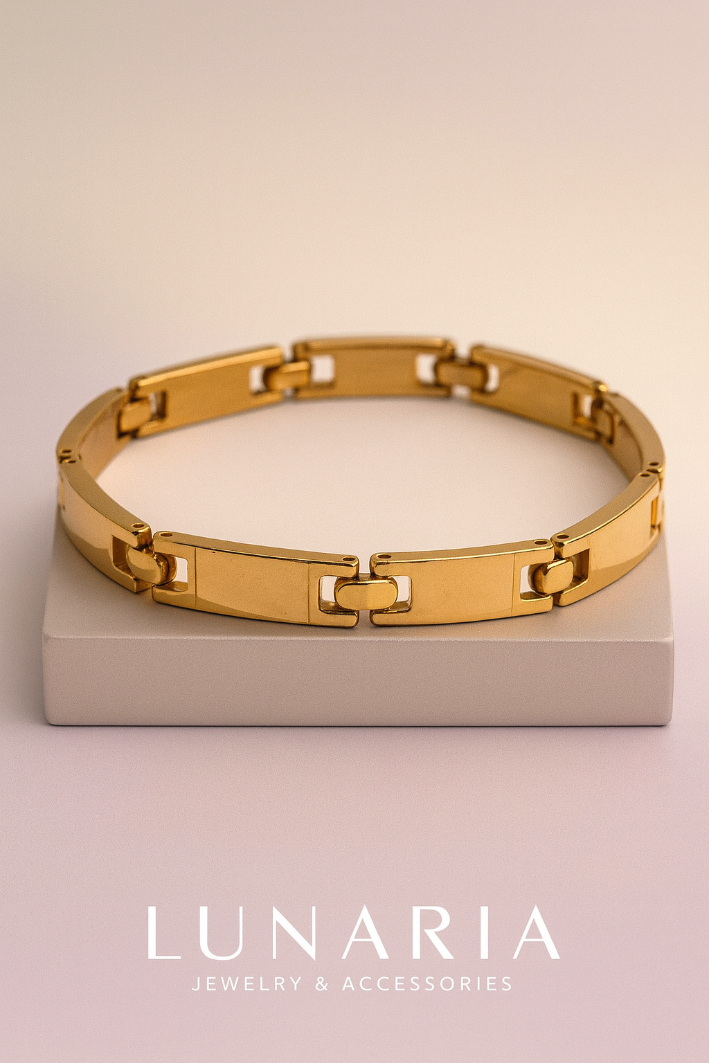 Pulsera Esclava Clásica Dorada