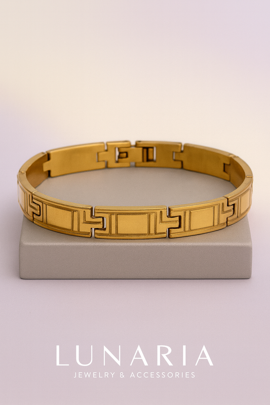 Pulsera Esclava Vector Dorado